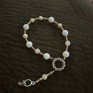 Small Janus prayer beads: Roman god of Transitions, Duality, and keybearer of the gods