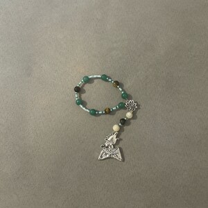 Small Osiris(Wesir) Prayer beads: Kemetic god of Fertility, Agriculture, and Lord of the Du’at