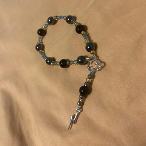 Small Thor(Þórr) prayer beads: Norse Æsir god of Storms, Lightning, Strength, and Fertility