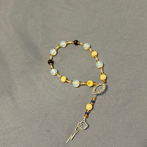 Small Zeus Prayer beads: Hellenic god of kings, divine law, justice, hospitality, and lightning