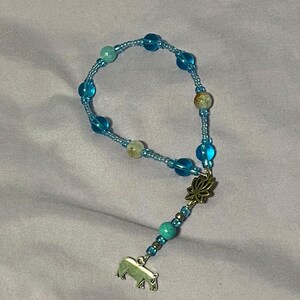 Small Taweret prayer beads: Kemetic goddess of Labor and fertility