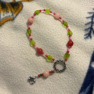Small Flora prayer beads: Roman goddess of Flowers, Fertility, and Spring