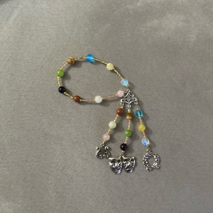 Small prayer beads to the Hellenic Muses(Mousai)