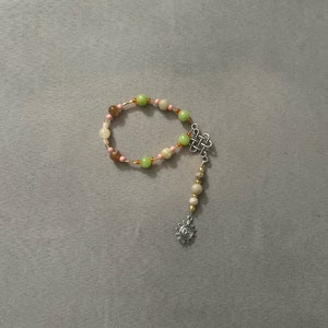 Small Lugh(Lugus) prayer beads: Celtic god of Light, Arts, and Skill