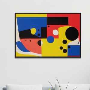 Digital Art | Abstract Figures | Abstract Wall Art | Instant Download