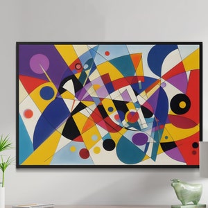 Digital Art | Abstract Figures | Abstract Wall Art | Instant Download | Gift for Mother, Father, Wife, Husband, Girlfriend