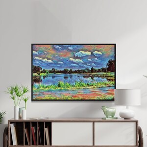 Arte astratta digitale / Arte della parete / Download istantaneo / Regalo per madre, padre, sorella, fratello, moglie, fidanzata, marito, nonna, nonno