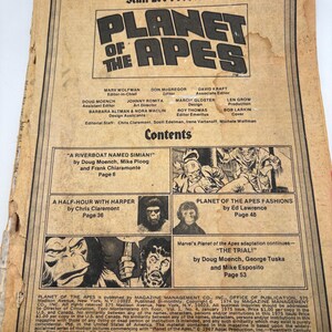 Planet of the Apes Trading Cards - Etsy