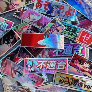 JDM Anime Slap Sticker Set (32 Pieces)