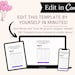 Editable Sign up Sheet Template, Printable Sign in Sheet Bundle ...