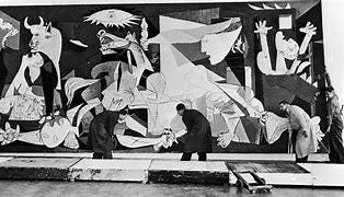 【2025年】高評価レビューアイテム特集 Oil Guernica Picasso Pablo Painting, Digital High-resolution ジャケット・アウター