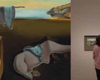 サルバドール・ダリ - 記憶の固執 プリント、シュルレアリスム風ホーム