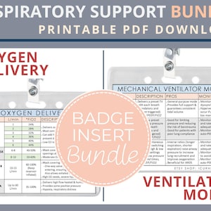 Respiratory Support Bundle  |  Printable PDF download