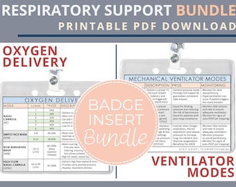 Respiratory Support Bundle  |  Printable PDF download