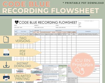 Stroomschema voor het registreren van een Code Blue-code | Downloadbare PDF