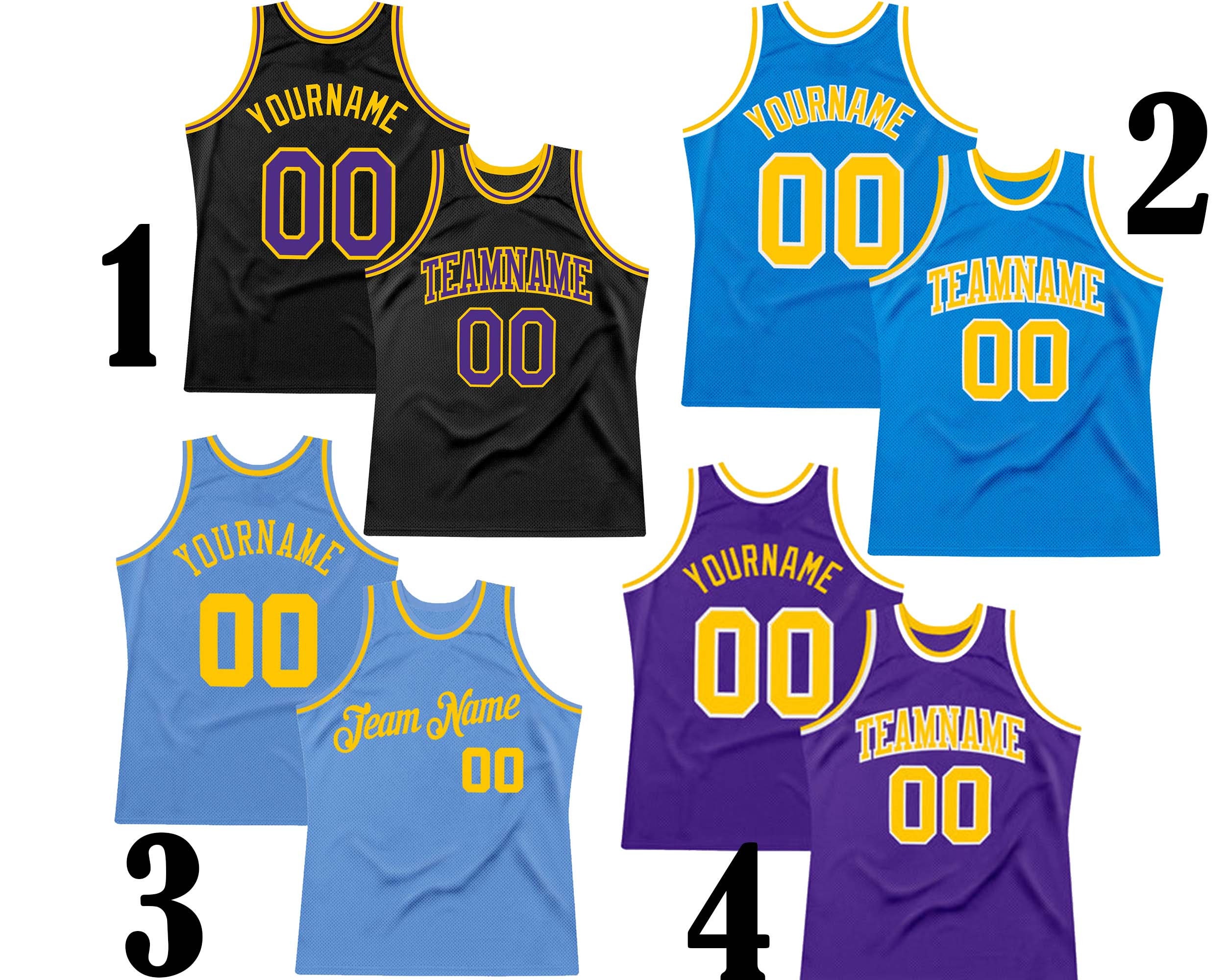 Custom Basketball Jersey Team Name Number Personalized Practice Shirt for  Men Youth Kids Boys College University, S~4XL