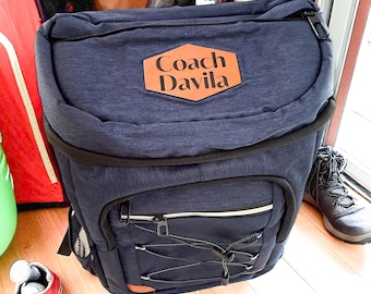 Custom Backpack Cooler Gift for Birthday Personalized Camping Cooler Beach Vacation Must Have Cooler Leakproof Travel Gift Fishing Backpack