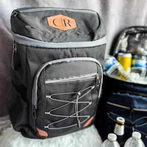 Custom Backpack Cooler Gift for Birthday Personalized Camping Cooler Beach Vacation Must Have Cooler Leakproof Travel Gift Fishing Backpack