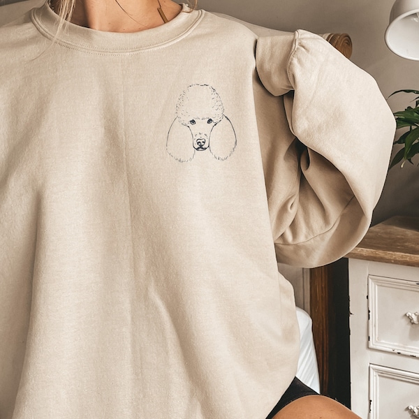 Standard poodle custom design sweatshirts for you or your loved ones gift for any occasion