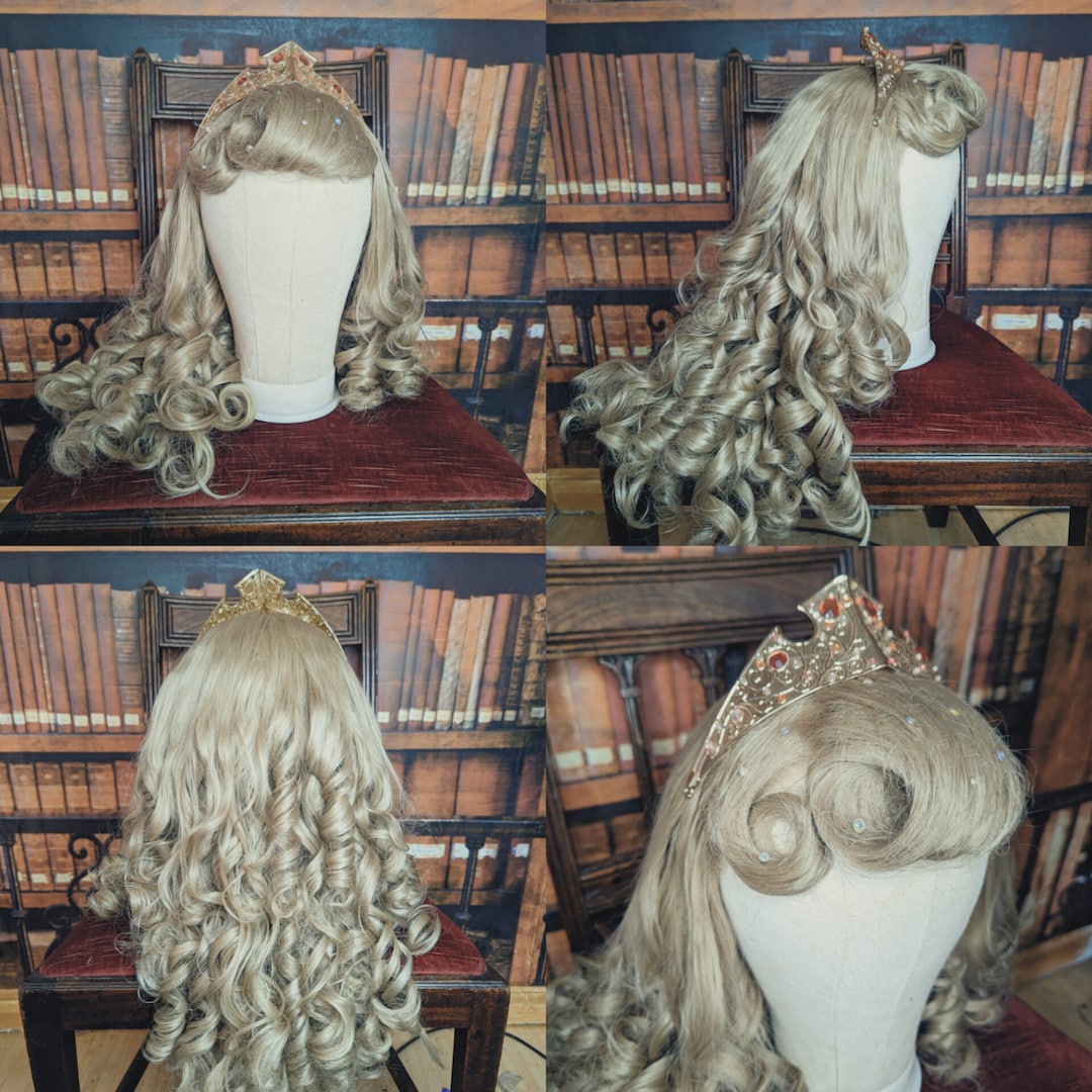 Princess Aurora Wig Etsy