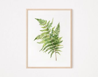 Een mooie foto van een varen | Afdrukbare ontwerpen