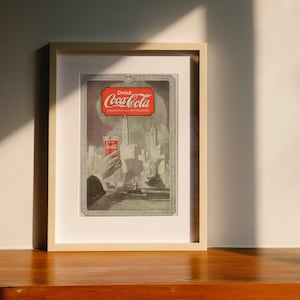 Vintage Coca Cola Poster Ad from 1919 Digital Download for Collectors and Home Decor