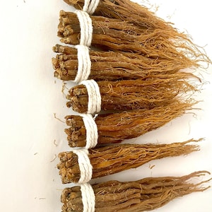 Organic Red Ginseng Root | Whole Ginseng Root | 6 Years Old | Dried Red Panax Ginseng | Wellness Supplement | Vitality Supplement
