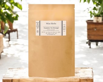 Polvo de extracto de guaraná 10X: Energizante orgánico