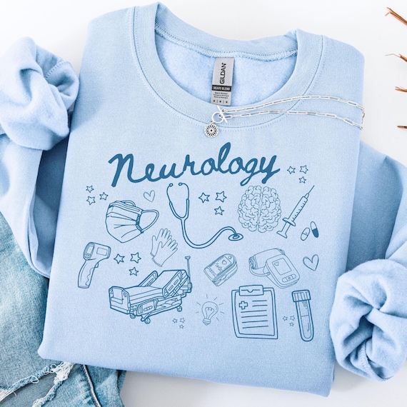 Neurology Sweatshirt Neuro Nurse Sweatshirt Neurologist Gift Physician Assistant Crewneck Nurse Practitioner Pullover Neuro ICU Apparel