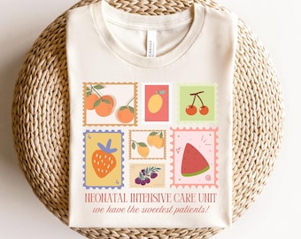 NICU Nurse Shirt Spring Neonatal Intensive Care Unit TShirt Summer NICU Rt Tee Gift for NICU Nurse New Grad Gift Nursery Nurse Top