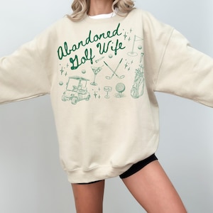 Golf Sweatshirt Women's Golf Sweatshirt Mother's Day Gift Golf Gift for Mom Fore the Girls Crewneck Cute Country Club Apparel Preppy Sweater
