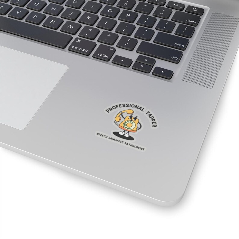 Speech Therapy Sticker SLP Sticker Professional Yapper Water Bottle Sticker Speech Therapist Laptop Stick Small Gift for Speech Therapist bild 5