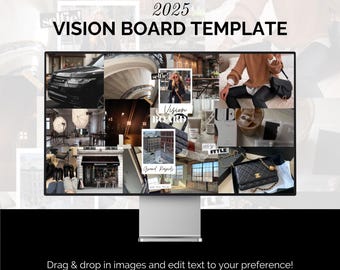 2025 Vision Board Template