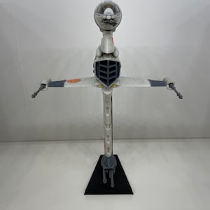 Star Wars B-Wing Flight Stand for Micro Galaxy Squadron - Physical Print