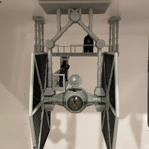 Tie Fighter Hanger with Catwalk - 3D Print File