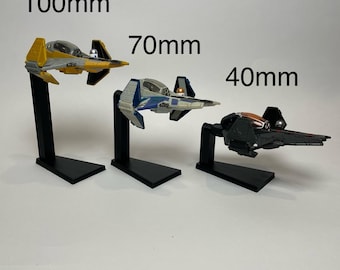 Jedi Interceptor Flight Stand - physical print