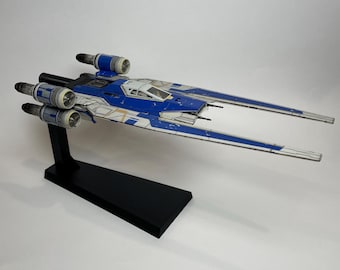 Star Wars Micro Galaxy Squadron U-Wing 3D Printed Flight Stand - Physical Item