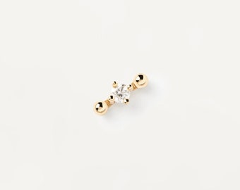 0.08 Ct Diamond Earrings, 14Kt Gold Earrings, Natural Diamond Earrings, Gold Diamond Earrings,Natural Diamond Studs
