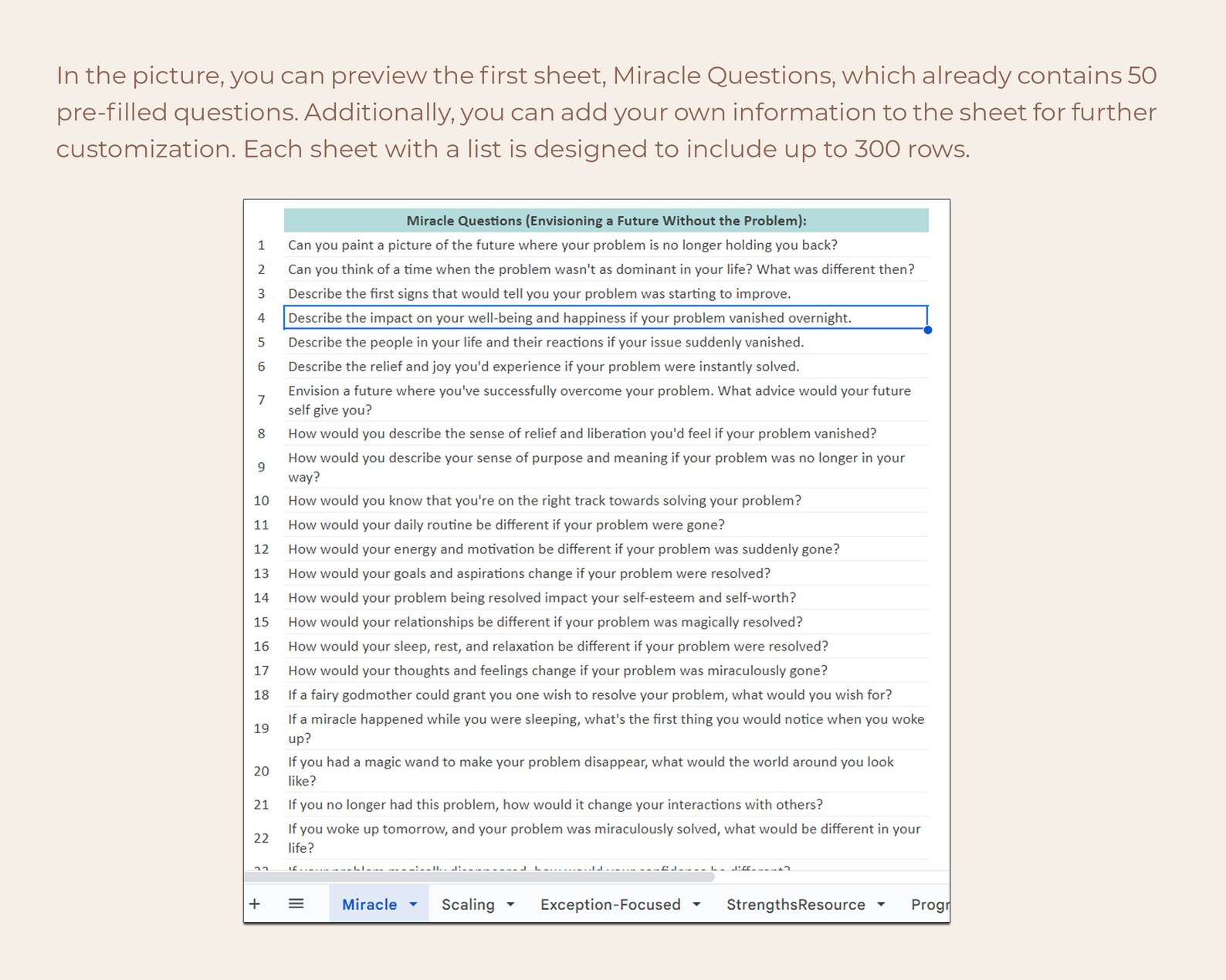 SFBT Therapy Notes Template Solution-focused Brief Session ...