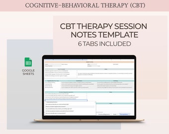 CBT Personal Boundaries Tracker Self Care Planner Therapy Worksheets Mental Health Psychology Tool Google Sheets Counseling Resource