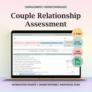 Paare Beratung Beziehung Bewertung Vorlage für Psychotherapeuten Tracking Dynamik Bewertung Notizen Fall Psychologische Überblickswerkzeug