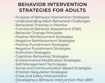 Verhaltenstrends Verhaltensplan für Erwachsene Verhaltenstherapie Selbstmanagement Unterstützung Kognitive Verhaltensanalytik Arbeitsblatt Tool