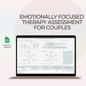 Emotionally Focused Therapy Assessment EFT for Couples Attachment Evaluation Relationship Anxiety Tool Couple Assessment Mental Health Tool