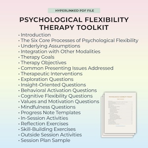Psychologische Flexibilität Klinischer Ratgeber, AKT-Therapy-Toolkit für Therapeuten, Coaches, Mental-Gesundheitsfachleute, Wertebasierte Eingriffe