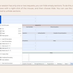 SFBT Therapy Notes Template Solution-focused Brief Session ...