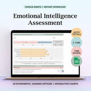 Evaluación de Inteligencia Emocional Test de IE Evaluación Psicológica Herramienta Terapéutica Detección de Conciencia Emocional Formulario Digital de Salud Mental