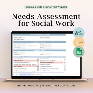 Ocena potrzeb pracownika socjalnego, formularz pracownika socjalnego, dokumenty dla pracownika socjalnego, doradztwo w zakresie pracy socjalnej, szablon oceny potrzeb