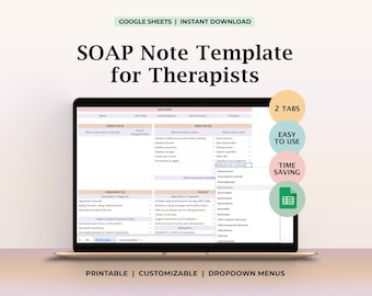 SOAP Notiz Vorlage, Therapie Notizen, Therapist Vorlagen, Therapieplan für Psychiatrie, Psychiatrie, Psychiatrie, Psychiatrie, Psychiatrie und Psyche