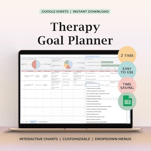 Målsättning för terapi, Målsättning för terapi, Målplanerare för terapi, Terapikalkylblad, Terapiplanerare, Terapimål, Terapiuppföljare