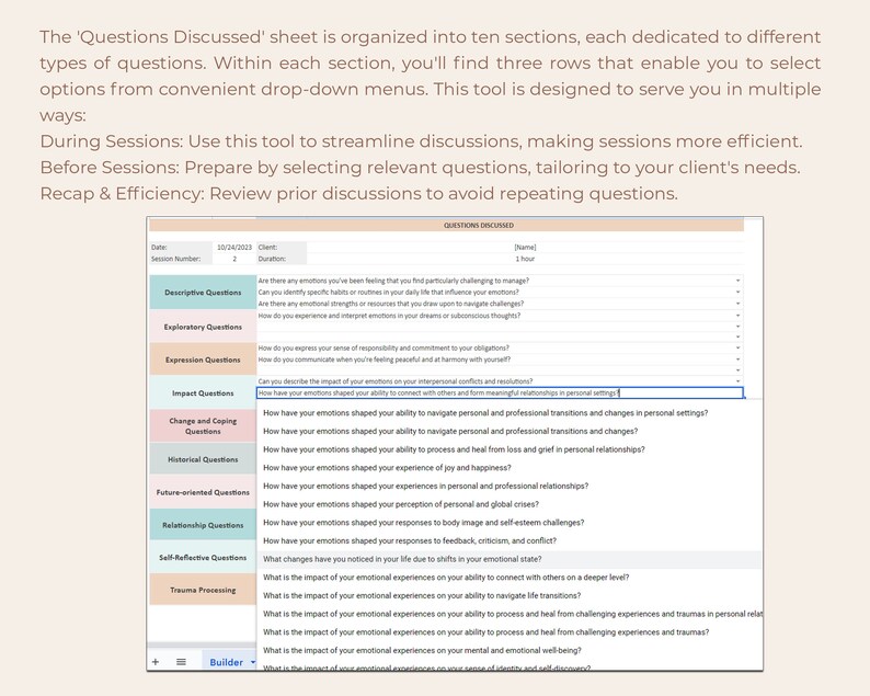Streamlines Discussion Therapy Process Emotion Questions Worksheet Relationship Counseling ...